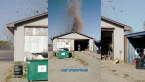 Ad made to convert: Dropping a Building for Waters Edge Dock & Hoist